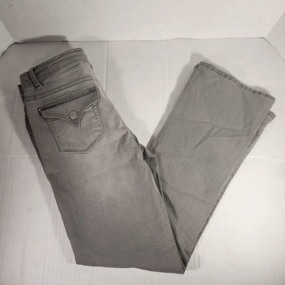 NWT Girl's Hudson Splice Flare Distressed Jeans - Picture 10 of 10